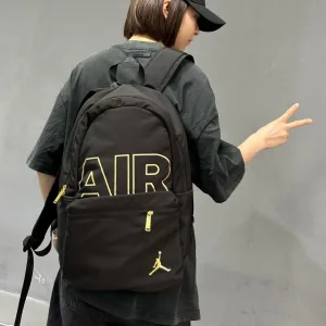 Luxury Super Clone Nike Backpack Black Exquisite Workmanship