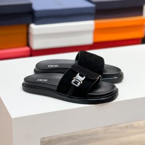 Designer Dior Brass Sandals For Summer