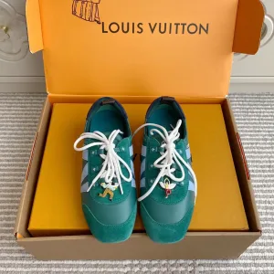 Designer Louis Vuitton Sneakers Ash Sheepskin Suede Cowhide Pu Outsole Tpu Spring Summer