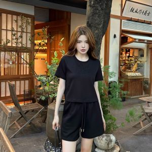 Designer Luxury Fendi Short-Sleeved Shirts