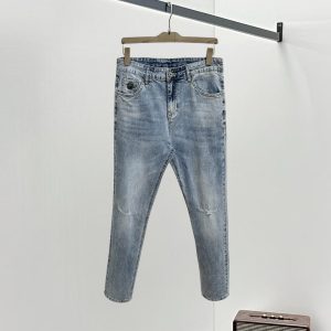Luxury High Quality Chrome Hearts Denim Jeans For Summer