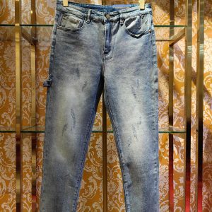 Aaa Luxury Louis Vuitton Stretch Fabric Jeans