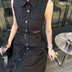 Luxury Designer Dior Cotton Sleeveless