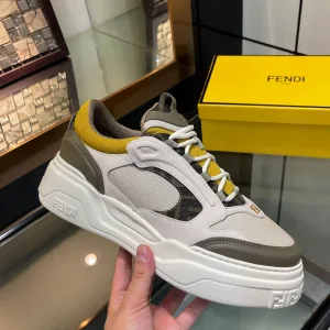 Reps Fendi Sneakers Silk Rubber Exquisite Workmanship High-End Quality