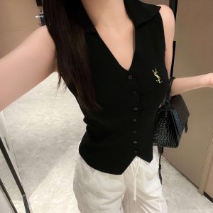 Designer Saint Laurent Casual Trousers