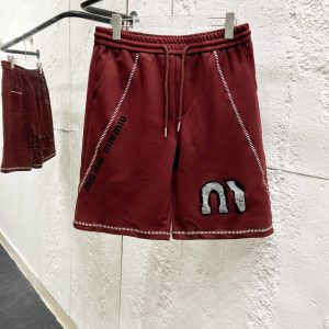 Luxury Designer Miu Miu Shorts For Summer