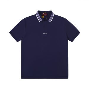 Luxury Gucci Cotton Polo Shirt For Spring