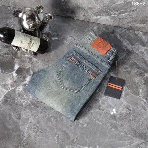 Luxury Zegna Denim Jeans For Autumn