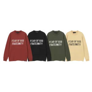 Reps Fear Of God Long-Sleeved T-Shirt Yellow