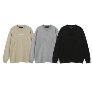Super Clone Fear Of God Long-Sleeved T-Shirt Black