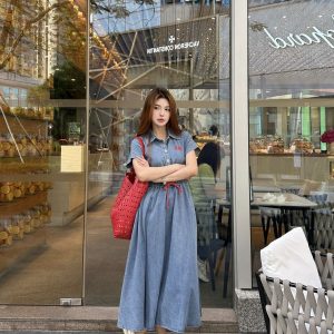 Aaa Designer Miu Miu Cotton Short-Sleeved Shirt
