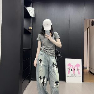 1:1 Chrome Hearts Short-Sleeved T-Shirts