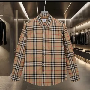AAA Burberry Long-Sleeved Shirt Cotton