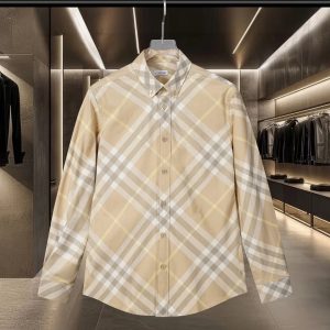 Luxury Burberry Cotton Long-Sleeved Shirt