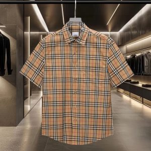 Luxury Burberry Cotton Short-Sleeved Shirt