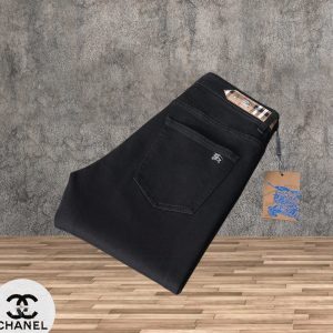 Luxury Aaa Burberry Cotton Jeans For Fall