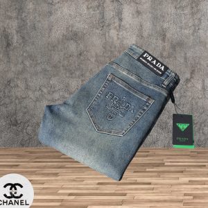 1:1 Prada Cotton Jeans For Fall