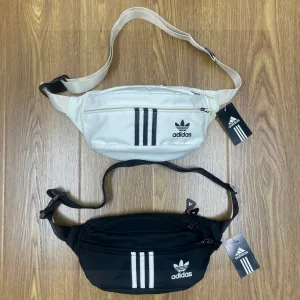 High Quality AAA Adidas Handbag Black Nylon