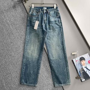 Luxury Designer Dior Cotton Pants