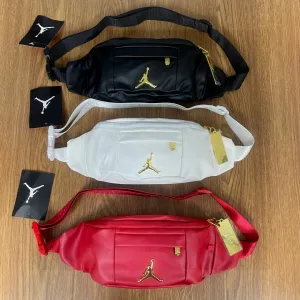 AAA Luxury Jordan Backpack Red Pu Leather Mesh Breathable