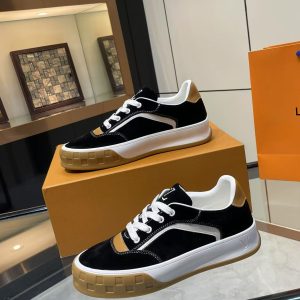 High Quality Designer Louis Vuitton Sheepskin Sneakers