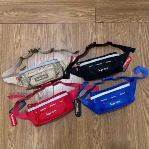 Designer Supreme Handbag Red