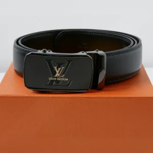 AAA Reps Louis Vuitton Belt Ash Sophistication