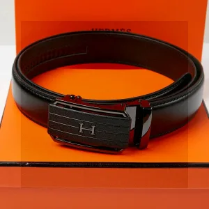 AAA Hermes Belt Red Top-Grain Cowhide