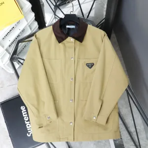 High Quality Prada Outerwear Color Stylish And Simple