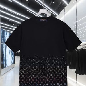 Designer Louis Vuitton Stone Short Sleeves For Spring