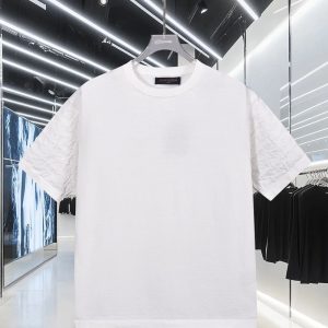 High Quality Aaa Louis Vuitton Jacquard Short Sleeves For Spring
