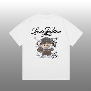 Designer Louis Vuitton Short-Sleeved T-Shirt