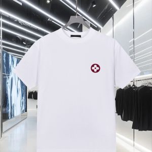 1:1 Luxury Louis Vuitton Cotton Short-Sleeved T-Shirt