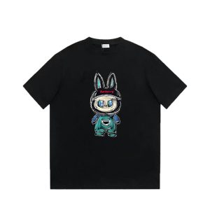 Luxury 1:1 Burberry Cotton Short-Sleeved T-Shirt