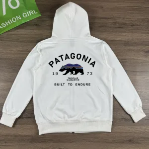 Reps Patagonia Hoodies Red Relaxed Fit Straight Shoulders