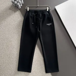 Reps Valentino Pants Black Autumn Embroidery