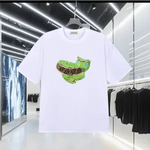 High Quality Loewe Short-Sleeved T-Shirt Green