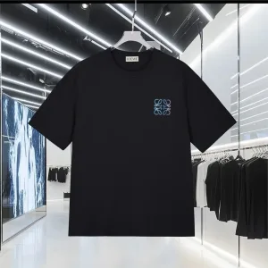Reps Designer Loewe Short-Sleeved T-Shirt Ash Gradient Print
