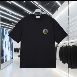 High Quality AAA Loewe Short-Sleeved T-Shirt Ash