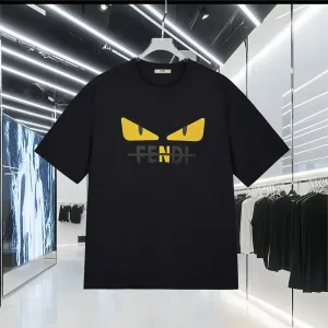 Designer High Quality Fendi Short-Sleeved T-Shirt Ash