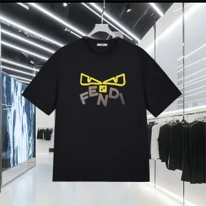 High Quality AAA Fendi Short-Sleeved T-Shirt Ash