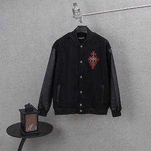 Luxury High Quality Chrome Hearts Cotton Baseball Uniform