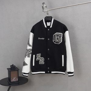 Designer High Quality Givenchy Leather Baseball Uniform