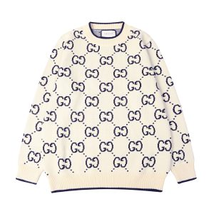 High Quality Luxury Gucci Diamond Sweater