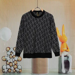 High Quality Designer Fendi Sweater Red