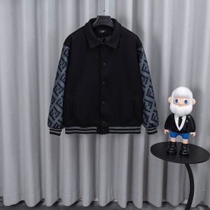 Designer Fendi Cotton Baseball Uniform