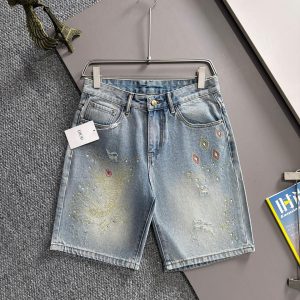 Luxury High Quality Dior Cotton Shorts For Summer