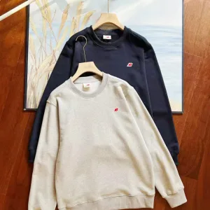 Designer Super Clone New Balance Sweatshirt Red Autumn