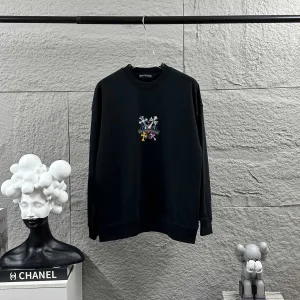 Designer Chrome Hearts Long-Sleeved Shirt Black Autumn Winter Early