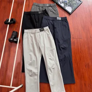 Reps Super Clone Lululemon Casual Trousers Blue Spandex Exquisite Workmanship Lightweight Outdoor Autumn Early Overlock Stitching Patch